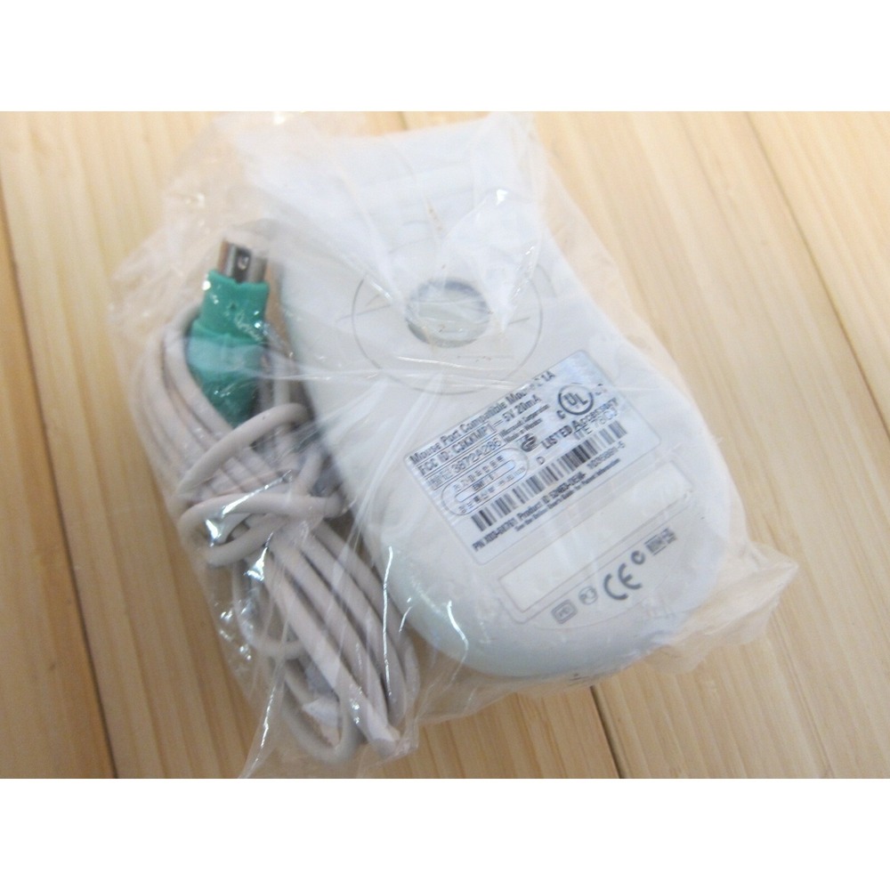 NOS Vintage 2 Button Microsoft Mouse Port Compatible PS2‎ 2.1A PN X03-68761